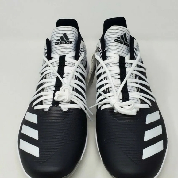 Adidas Afterburner 6 Baseball Cleats Metal Black White Men’s Size Multi DB3433 - Picture 6 of 13